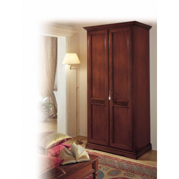 Armadio classico 2 ante battenti in legno massello