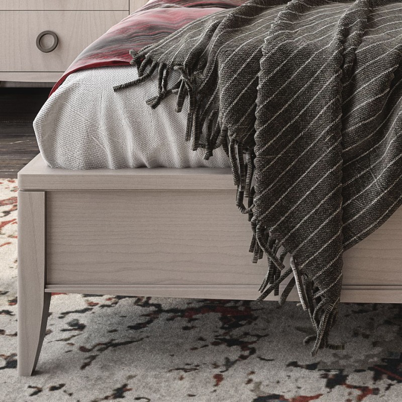 WARMDERN Set Biancheria Da Letto Matrimoniale In Microfibra, 3 Pezzi (Trapunta E 2 Federe), Leggera E Trapuntata, Colore Grigio, 167x228 Cm