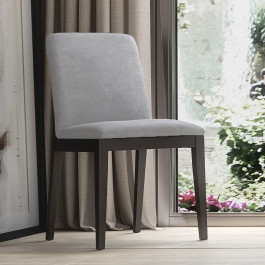Dettaglio legno Credenza Mira 3 porte con vetro