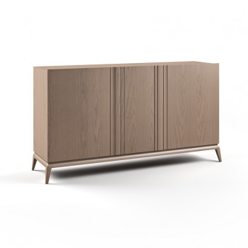 Credenza Nova Vita 3 porte, dettaglio piedini eleganti