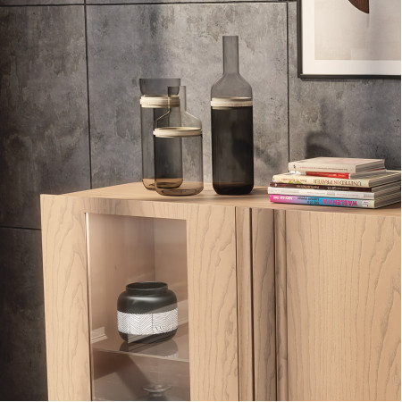 Credenza Renova dettaglio delle venature del legno