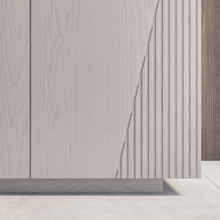 Credenza Nova Style dettaglio legno e design