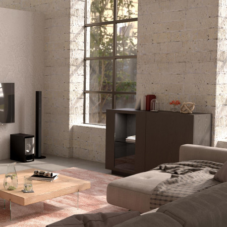 Credenza Nova Plus 2 porte in frassino ambientata