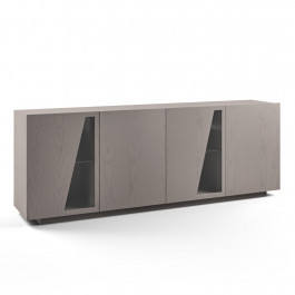 Credenza Mira 2 porte in frassino, dettaglio ambientale