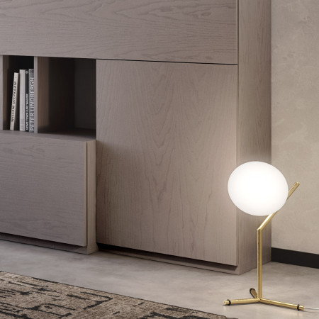 Mobile per soggiorno Nova 2 dettaglio legno frassino