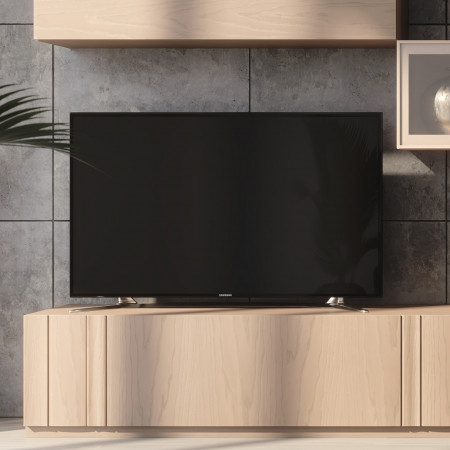 Dettaglio Mobile per soggiorno Nova 7, venature legno