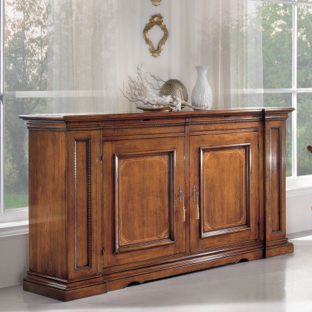 Credenza sala da pranzo classica in legno massello