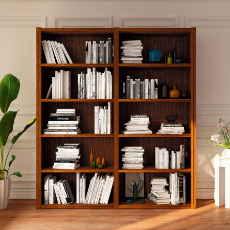 Libreria in legno modulare