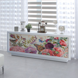 Madia moderna con disegno Flowers Madia moderna con disegno Flowers