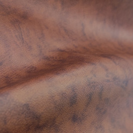 Pelle nocciola effetto Vintage, dettaglio superficie Dettaglio superficie Pelle nocciola effetto Vintage