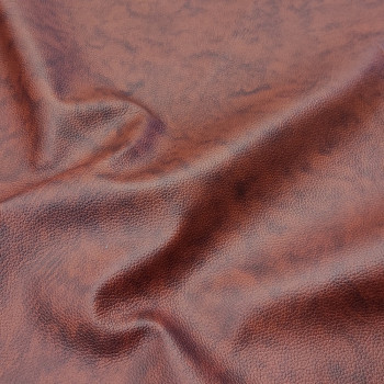 Pelle mattone effetto vintage, dettaglio superficie