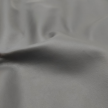 Pelle topo tinta unita liscia Florence, dettaglio superficie