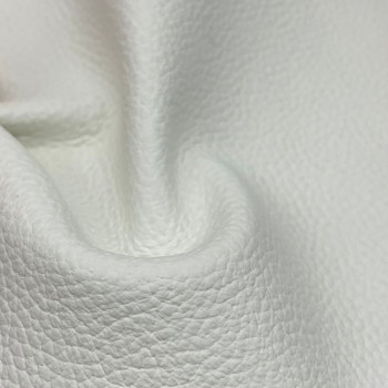 Dettaglio della grana della pelle bianca Silia