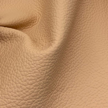 Dettaglio superficie Pelle salmone Silia