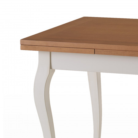 Tavolo allungabile personalizzabile 140x85, dettaglio gambe