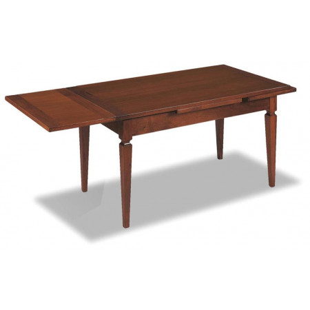 Tavolo a tiro con fascia allungabile legno toulipier