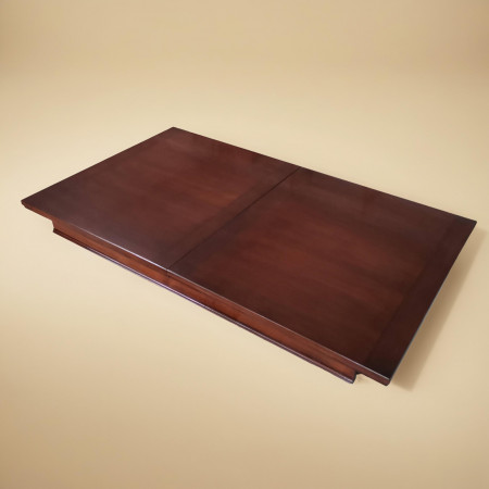 Tavolo gambe piramide n°8 allungabile, legno toulipier