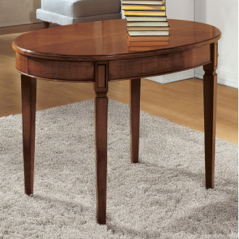 Tavolo ovale allungabile salvaspazio 10 posti da 110x80 a 230x110