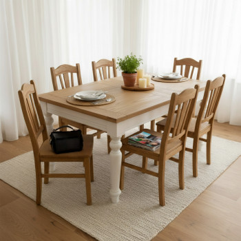 Tavolo in legno da 160x90 allungabile a 320x90