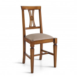 Sedia Cinzia con fondino imbottito