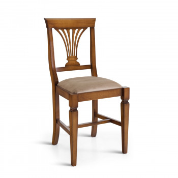 Sedia Armonia con fondino imbottito