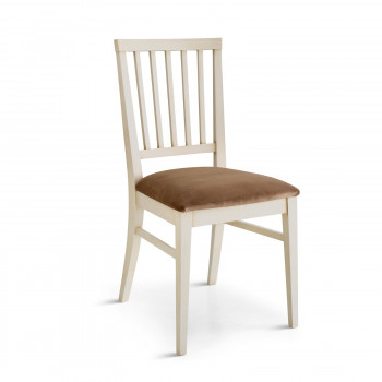 Sedia Emma con fondino imbottito