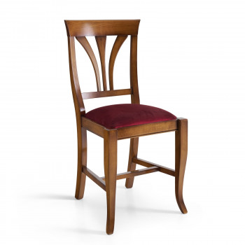 Sedia Lilly con seduta imbottita