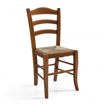 Sedia Montanara con seduta in paglia