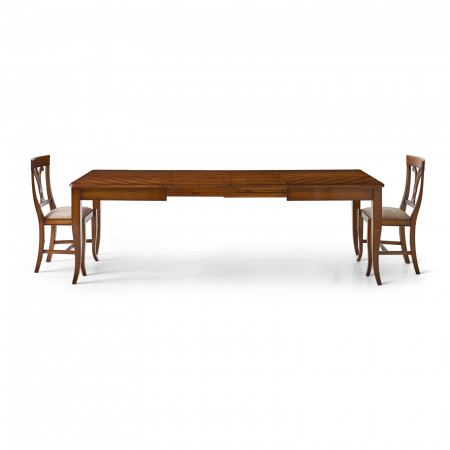 Tavolo in noce spinapesce allungabile da 160x90 a 250x90