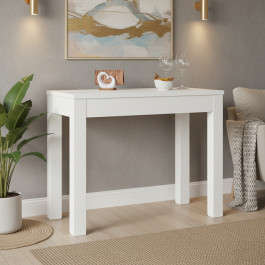 Consolle allungabile in legno di frassino da 50x90 fino a 14 posti