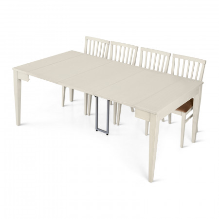 Consolle allungabile in legno da 110x50 a 200x110 cm