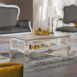 Credenzina 2 porte con intagli eleganti