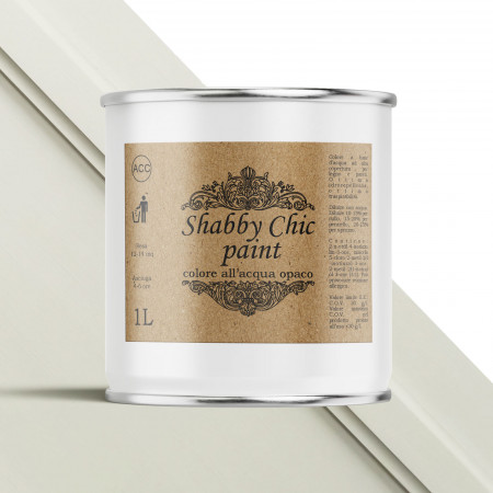 Shabby chic paint colore grigio chiaro