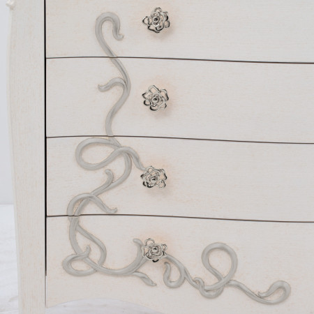 Trittico per camera da letto in stile shabby chic