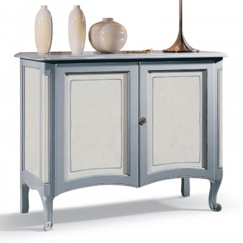 Credenza Shabby Chic 2 ante con piede a sciabola