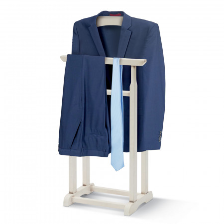 Servomuto Shabby Chic con giacca e pantaloni appesi