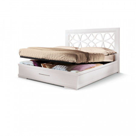 Letto Matrimoniale Con Contenitore In Legno - Badezimmer Deko