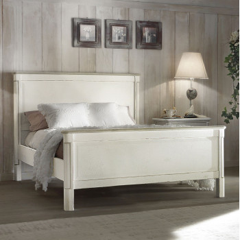 Letto una piazza e mezza stile provenzale in camera