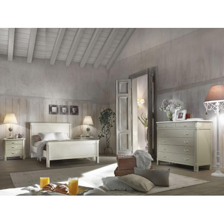 Letto una piazza e mezza provenzale, arredamento elegante