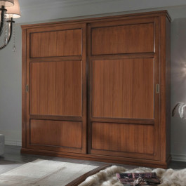 Letto Aurora con giroletto, testata traforata, legno massello