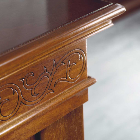Dettaglio intaglio legno Camera da letto Paola