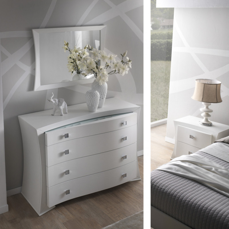 Camera Da Letto Con Armadio Con Specchi