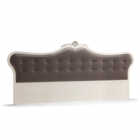 Testiera per albergo classica con intaglio conchiglia