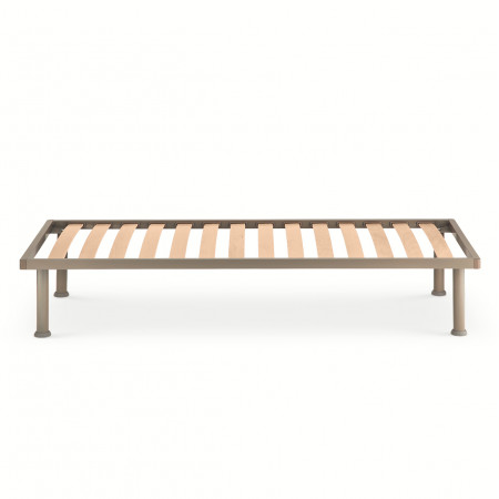Rete a doghe da 120 cm Bio Rest, doghe in legno faggio
