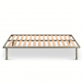 Rete a doghe Bio Rest 165 cm, struttura robusta Rete a doghe da 165 cm Bio Rest con struttura in metallo