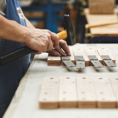 Dampest Extra, lavorazione doghe in legno multistrato