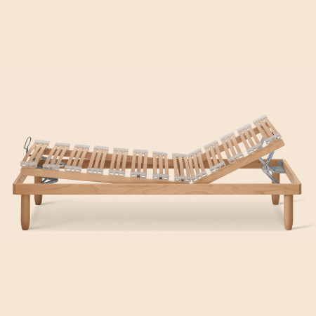 Rete a doghe in legno Dampest Extra atp 100 cm con supporto regolabile