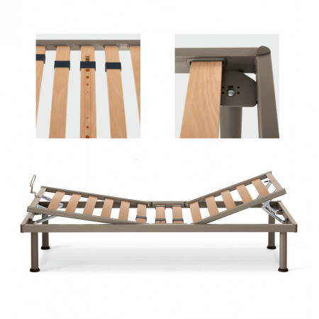 Rete a doghe da 85 cm Magic, dettaglio regolazione