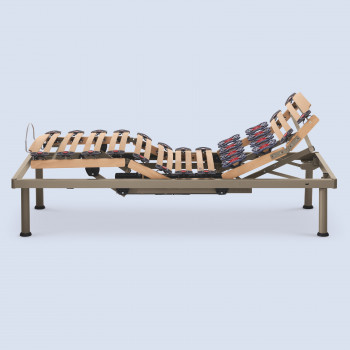 Rete a doghe Modo Must 120 cm, dettaglio motore e legno