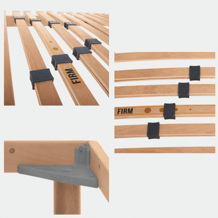 Dettaglio regolazione rigidità Rete Sintesy Strong 90 cm